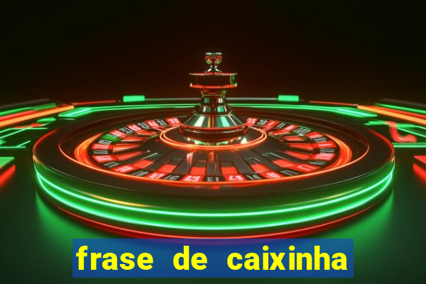 frase de caixinha de natal